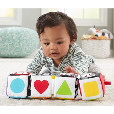 fisher price fun to flip soft blocks