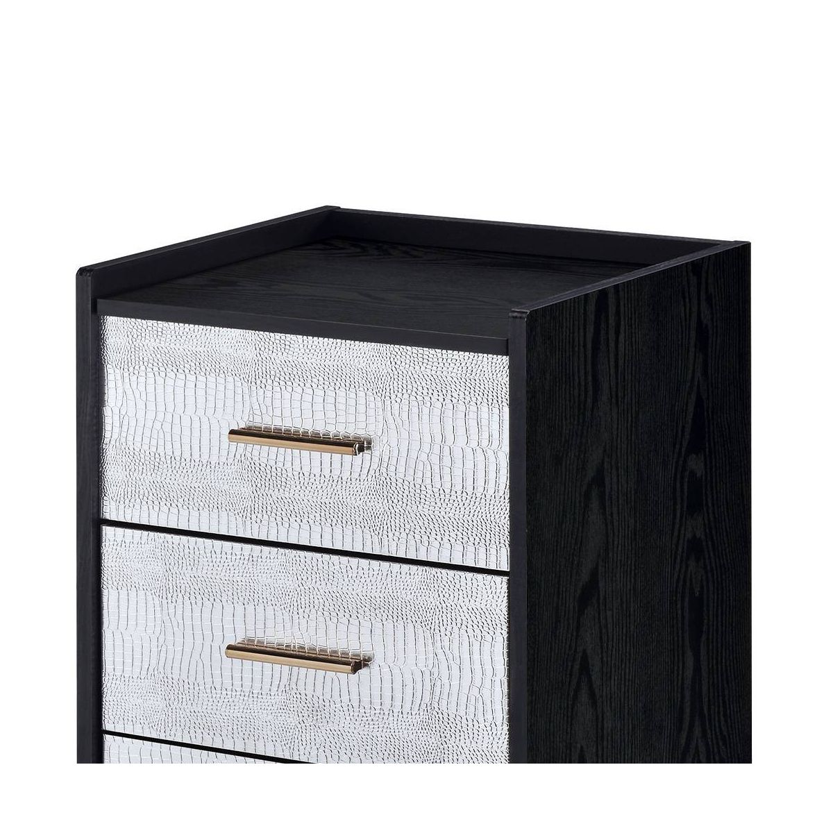 Myles 17" Armoires - Acme Furniture: Metal Frame, 5-Door Jewelry Storage, No Assembly Required - thumbnail 4