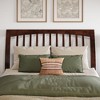 AFI Furnishings Orleans Full Sleigh Solid Wood Slat Headboard, Walnut - 2 of 4