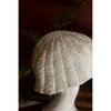 Set of Three Grey Metal Mushrooms White-Washed Garden Decor – 31 Inch by Kalalou - 2 of 3