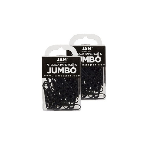 Large black shop paper clips