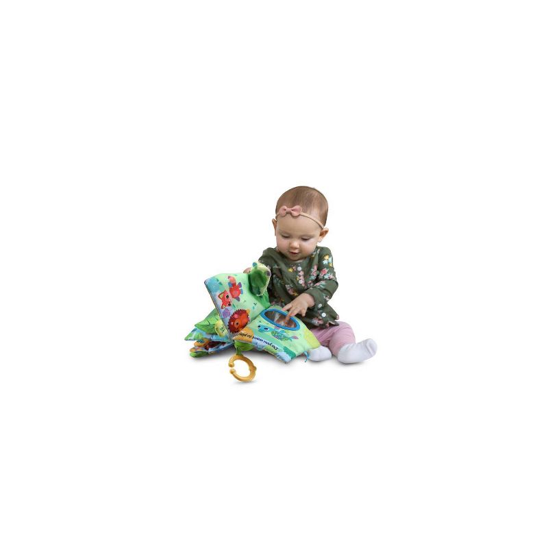 VTech Turtle&#39;s Busy Day Soft Book Baby Toy, 3 of 12