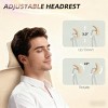 TopComfy Accent Chairs Ergonomic Desk Chair Comfortable Chair Mesh Office Chair Rotatable Headrest Lumbar Support for Office, Beige, 24.4"*24.4"*50" - 4 of 4
