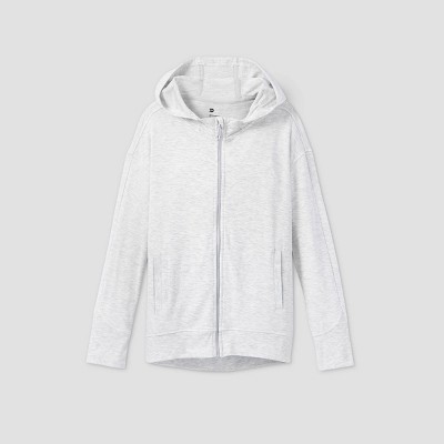 all white hoodie