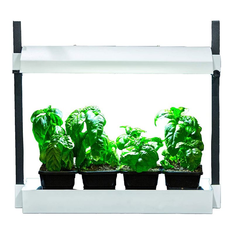 SunBlaster SL1600219 Growlight Micro Sized Complete LED Powered Indoor Garden Stand System, White, 5 of 8