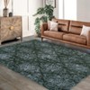 Washable Area Rug, Non Slip Low Pile Soft Accent Indoor Floor Carpet for Dining Room Office Entryway Kitchen - 2 of 4