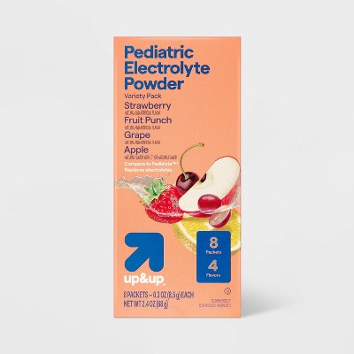 Pediatric Electrolyte Powder Variety Pack - 0.3oz/8pk - up&up™