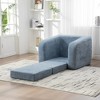 Hrinhom 40.1"W Accent Chair,Convertible Single Sofa Bed with Pillow - 4 of 4