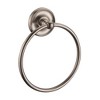 4pc San Martin Bathroom Accessory Kit Satin Nickel - Design House: Includes Towel Ring, Tissue Holder, Hook - 4 of 4