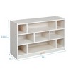 ECR4Kids Mobile Block Storage Cart, Medium - 2 of 4