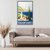 Stupell Industries Italian Lakes Retro Scenery Framed Giclee Art, Gray, 20" x 30" - 3 of 4