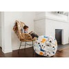 Creative QT Stuff n Sit XL 38" Bean Bag Storage Cover for Stuffed Toys, Great as Bedroom Organizer or Chair, Dinosaur - 4 of 4