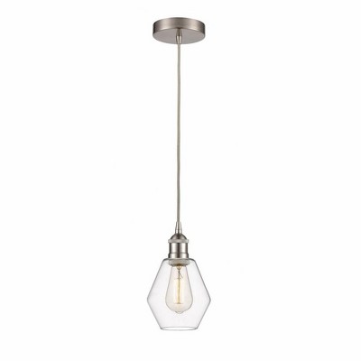 Cindyrella - 1 Light Mini Pendant In Industrial Style-10.25 Inches Tall and 6 Inches Wide