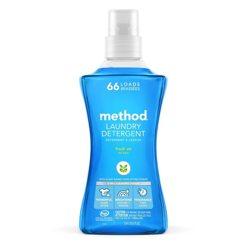 Method Fresh Air Laundry Detergent - 53.5 fl oz, 1 of 6