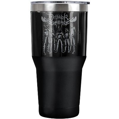 Metalocalypse Dethklok Band Steel Tumbler 30oz Coffee Travel Mug