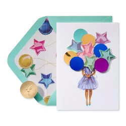 Birthday Card for Her Illustrated by Sandra K Pena 'Born A Star' - PAPYRUS