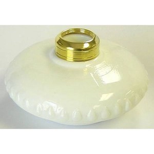 Opal White Glass Oil Lamp Font - 1 of 1