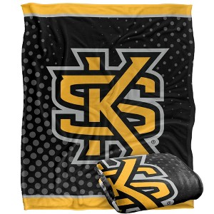 Kennesaw State University Logo Dots Silky 50x60 Blanket, 1 Sided - 1 of 4