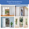 Hastings Home 38" Magnetic Screen Door for French Doors or Sliding Glass Doors - Full Frame Velcro, Black - 4 of 4