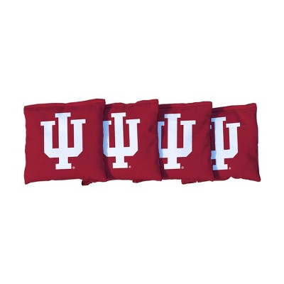 NCAA Indiana Hoosiers Corn-Filled Cornhole Bags - Red