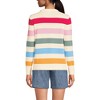 Lands' End Women's Cotton Drifter Crew Neck Sweater - Embroidered - 2 of 4