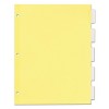 Office Essentials Plastic Insertable Dividers 5-Tab Letter 11466 - 2 of 3