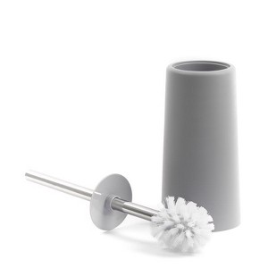 Sttelli - Kaleidoscope Toilet Bowl Brush & Holder - Limestone - 1 of 1