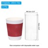 Unique Bargains Flower Candle Holder Glass Cylinder Vase 2 Pcs - 2 of 4