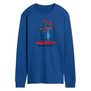 Men's - Pete the Cat - Capricorn Long Sleeve Graphic T-Shirt - 1 of 4