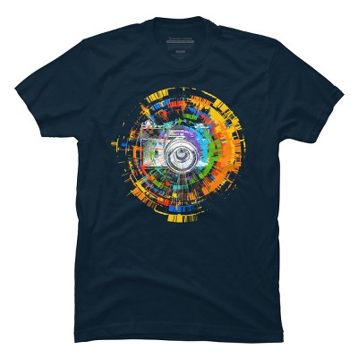 Men's Design By Humans Capture the Colors By clingcling T-Shirt