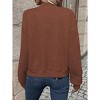 BLUEMING Womens Bomber Jackets Casual Stand Collar Zip Up Textured Lightweight Jackets Outfits with Pockets - 2 of 4