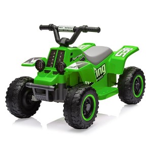 6V Kids Ride On Electric ATV, Ride Car with LED Headlights - 1 of 4
