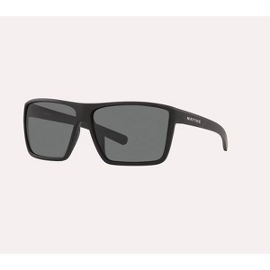 Native - Wells XL Unisex Sunglasses - Matte Smoke Crystal Frame - Blue Lens - 1 of 1