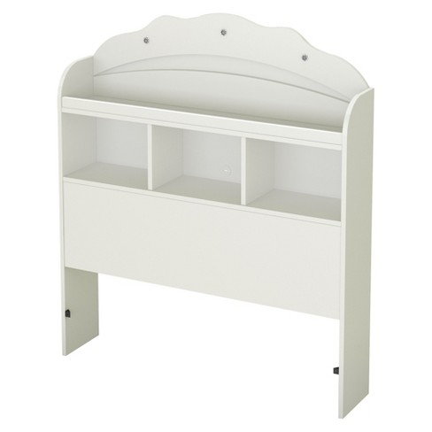 Glitter Bookcase Kids Headboard White Twin South Shore Target