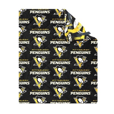 NHL Pittsburgh Penguins 50" x 60" Two Sided Plush Throw Blanket