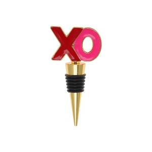 Unique Bargains Bottle Stoppers XO Letters Zinc Alloy PTR 3.74"x1.89"x0.79" 1 Pc - 1 of 3