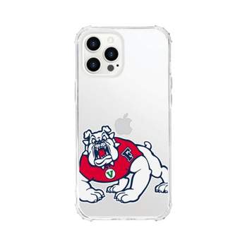 NCAA Fresno State Bulldogs Clear Tough Edge Phone Case - iPhone 12/12 Pro