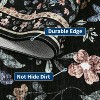 homfan Washable Runner Rug for Hallway Floral Print Kitchen Runner with Non-Slip Backing, Non-Shedding Low Pile Accent Rug - 3 of 4