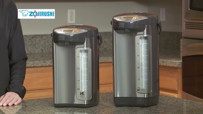 Zojirushi Hybrid Water Boiler & Warmer - Silver - CV-JAC40 VE