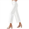 Women's Straight Leg Jeans, High Waist Ankle Length Denim Pants with Comfort Fit - 2 of 3