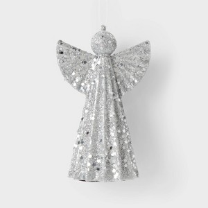 Glittered Angel Christmas Tree Ornament - Wondershop™ - 1 of 3