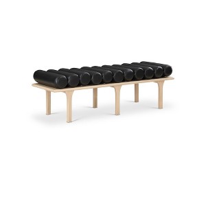 Meridian Furniture,Landon Vegan Leather Bench - 1 of 4