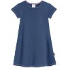 City Threads Soft Knit Jersey Girls Cap Sleeve Dress - USA-Made - 2 of 4