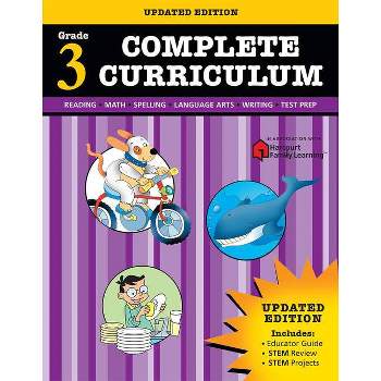 Complete Curriculum: Grade 3 - (Flash Kids Harcourt Family Learning) by  Flash Kids (Paperback)
