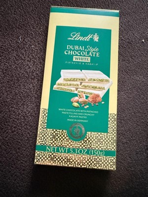 Lindt Dubai White Chocolate Bar - 5.3oz : Target