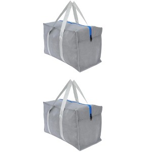 REGALWOVEN Clothes Storage Foldable Storage Bags for Organizing Closet Organizers with Handles 2 Pcs - 1 of 4