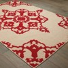 Oriental Weavers Cayman 097R9 Sand/ Red Indoor/Outdoor Area Rug - 3'10" x 5'5" - 3 of 3