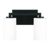 Capital Lighting Ravenwood 2 - Light Vanity in  Black Iron - 2 of 4