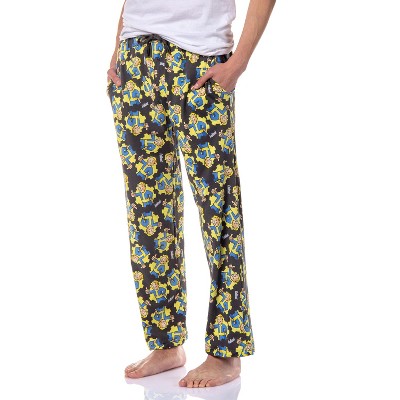 Fallout Men's Vault Boy Allover Print Video Game Adult Lounge Pajama Pants  : Target