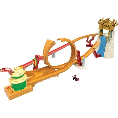 Hot Wheels Mario Kart Bowser's Castle Trackset : Target